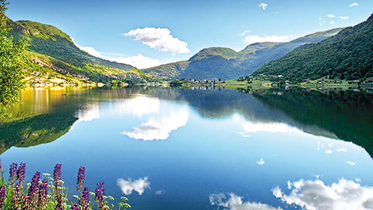 Sogn og Fjordane in Norway